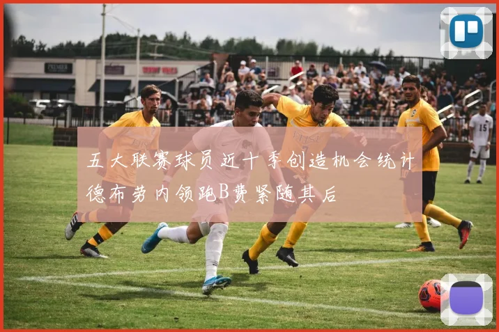 五大联赛球员近十季创造机会统计德布劳内领跑B费紧随其后